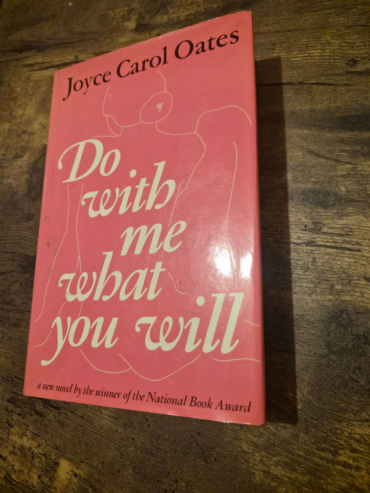 1973 first edition Do With Me What You Will by Joyce Carol Oates, a novel featuring a minimalist design.